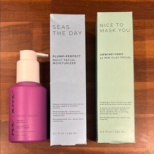 Sun and Moon Full Size Bundle Lot: Nice to Mask You, Seas the Day, and Wine Not